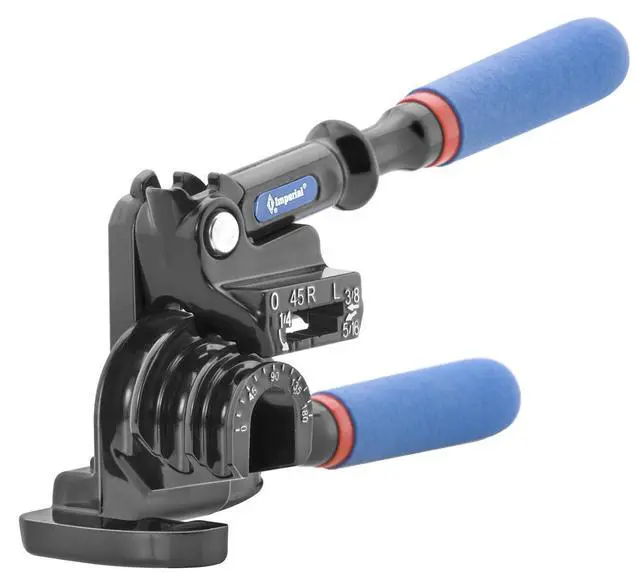 Alt view image 8 of 14 - Tool 470FH Triple Head 180 Degree Tube Bender with Roto-Lok Indexing Handle, 3/16", 1/4", 5/16", and 3/8"