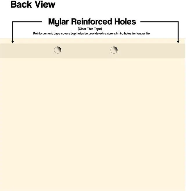 Alt view image 11 of 14 - Stock Medical Chart Dividers, 40 Sets of 8 Popular Healthcare Index Tabs, Bottom Tab, 8-1/2" x 11-3/8", Tabbies 54500, File Folder Organizer for Nursing Patient Charts & Medical Records