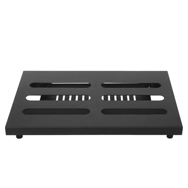 Alt view image 9 of 14 - Guitar Pedal Board 18" x 11.8" Guitar Pedalboard with Power Supply Bracket (GKS-18B)