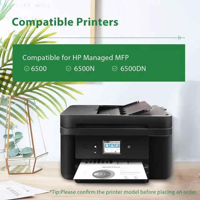 Alt view image 8 of 12 - 6500 6505 Toner Cartridge Compatible for Xerox Phaser 6500 WorkCentre 6505 Toner for 106R01594 106R01595 106R01596 106R01597 Black Cyan Magenta Yellow 4 Pack