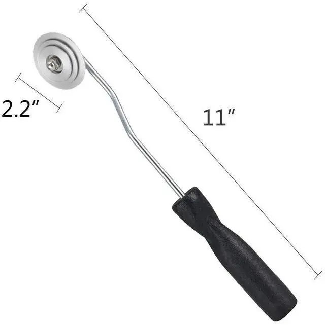 Alt view image 10 of 14 - Fiberglass Roller Tools Kit, 4pcs Fiberglass Resin Laminating Bubble Roller Set for Tub Shower Bathtub Boat Repair