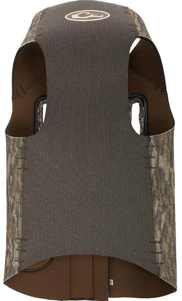 Alt view image 6 of 8 - Neoprene Dog Vest 5 mm Insulated, Adjustable Hook & Loop Closure, Builtin Assist Handles (Mossy Oak Bottomland, XX-Large)