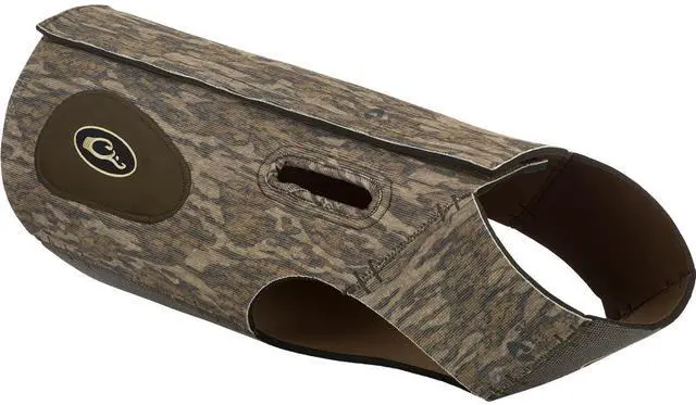 Alt view image 5 of 8 - Neoprene Dog Vest 5 mm Insulated, Adjustable Hook & Loop Closure, Builtin Assist Handles (Mossy Oak Bottomland, XX-Large)