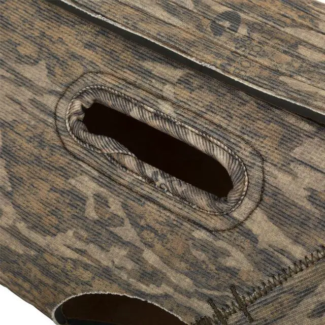 Alt view image 8 of 8 - Neoprene Dog Vest 5 mm Insulated, Adjustable Hook & Loop Closure, Builtin Assist Handles (Mossy Oak Bottomland, XX-Large)