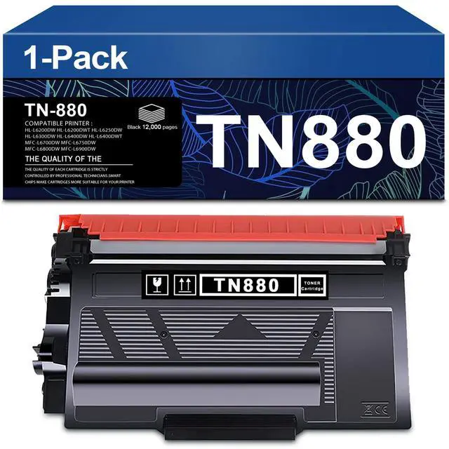 Alt view image 8 of 14 - TN880 TN-880 TN 880 Toner Cartridge Compatible for Brother TN880 Super High Yield Black Toner Cartridge for Brother HL-L6200DW L6200DWT L6400DW L6400DWT MFC-L6700DW L6800DW L6900DW Printer 1-Pack