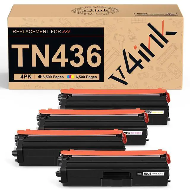 Alt view image 8 of 14 - TN436 Toner Cartridge Set Compatible for Brother TN-436 TN433 TN431 4 Color | for HL L8360CDW L8260CDW L9310CDW MFC L8900CDW L8610CDW L8690CDW L9570CDW L8905CDW, TN433 TN431 TN-433 TN-431 High Yield