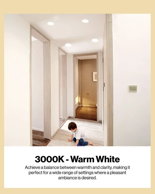 Alt view image 10 of 14 - Sunco 6 Pack BR30 LED Bulb Flood Light, E26, 11W=65W, 3000K Warm White | 850LM, Dimmable, Indoor, Home, Bedroom, Kitchen Lighting, Recessed Can Light Bulbs, Medium Base, Recessed Flood Light Bulbs