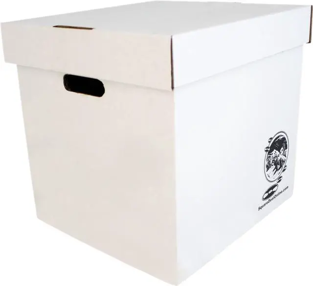 Alt view image 10 of 14 - Durable Set of 5 12 inch Vinyl Record Storage Boxes - Heavy-Duty Cardboard Construction with Removable Lid - Holds Up to 90 Records Each - Built Tough for Long-Term, Secure Archival Storage - #12BC13