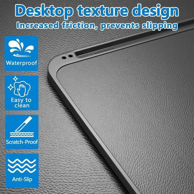 Alt view image 12 of 14 - Adjustable Lap Desk, Large Smooth Easy-Clean Wood Grain Desktop, Foldable Laptop Bed Tray Table with Storage Drawer, Portable Laptop Stand Fits 17" Laptop Desk for Bed Couch Floor (Black)