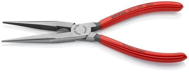 Alt view image 11 of 14 - 26 11 200 Long Nose Pliers With Cutter 8-Inch | bike-hand-tools