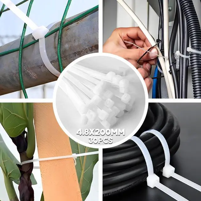 Alt view image 14 of 14 - 32-Piece Bungee Cord Assortment with Hooks | Rubber Bungee Cords in 10, 18, 24, 32 and 40 in Sizes for Cargo, Camping and Storage, with Ball Ties, Tarp Clips and Zip Ties