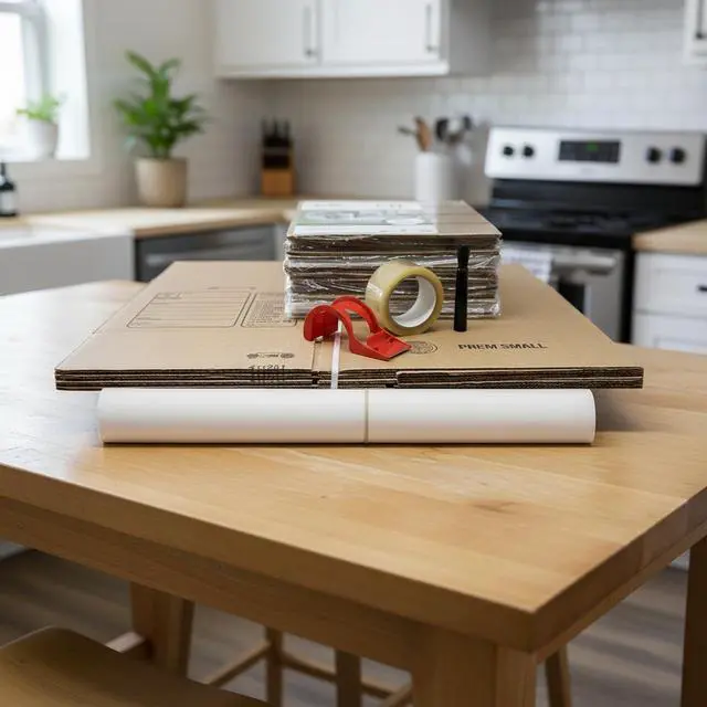 Alt view image 10 of 12 - UBOXES Kitchen Moving Box Kit # 1 Moving Boxes & Moving Supplies