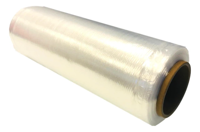 Alt view image 14 of 14 - Pre Stretch wrap Film 15" x 1500' Pre stretched Plastic film with Folded Edge, Clear Hand Pre-Stretched Wrap Film 8.6 micron Shrink Wrap Film Plastic Pallet Wrap 4 Rolls Pack