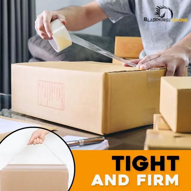 Alt view image 10 of 14 - Heavy Duty Clear Packing Tape 110 Yards Per Roll (36 Rolls) - 2 Inch Width 1.8 Mil Thick, Strong Pressure-Sensitive Adhesive Packing Tape for Office Storage Moving Mailing Packaging and Shipping