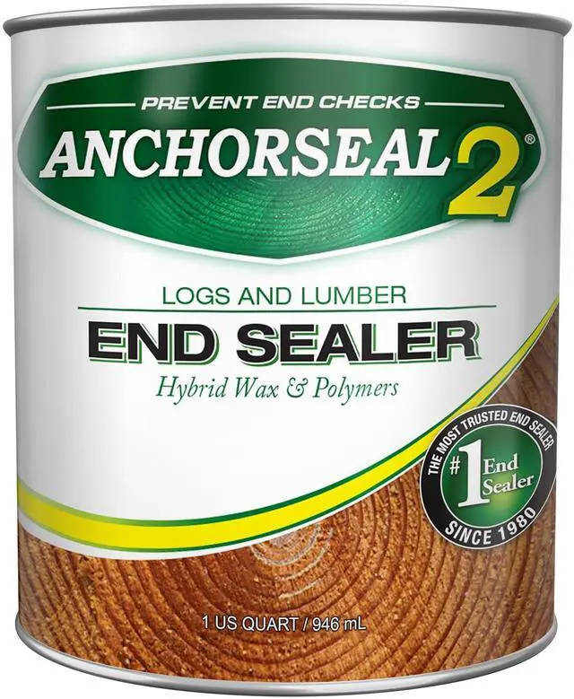 Alt view image 7 of 12 - Log and Lumber End Grain Sealer, Prevents Checking, 1 Quart | Prevents up to 90% of end-checks, Green wood sealer, For turning blanks & bowls
