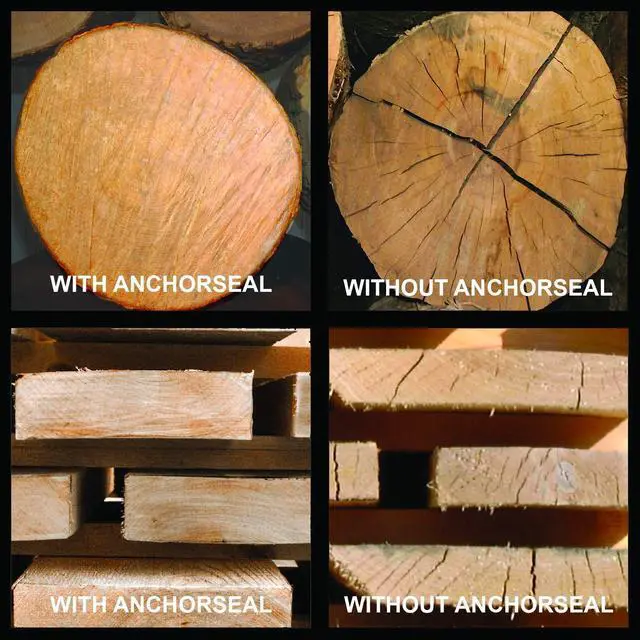 Alt view image 12 of 12 - Log and Lumber End Grain Sealer, Prevents Checking, 1 Quart | Prevents up to 90% of end-checks, Green wood sealer, For turning blanks & bowls