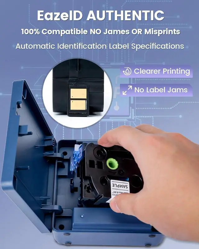 Alt view image 14 of 14 - P780BT Label Maker Machine with-Tape 1Inch Large Print for Business | Rechargeable Bluetooth Label Maker Waterproof-Labels Wireless Labeler Print Wide Tape~12mm 18mm 24mm Warehouse Industrial Use