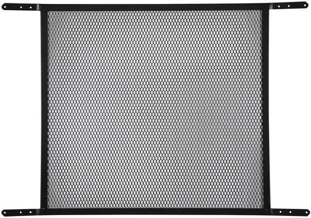 Alt view image 6 of 10 - M-D Building Steel Door Grille, Bronze, 24in x Fits Doors 30in-36in | Powder-Coated Steel, Screw-On Install Screws Included, Cut-To-Fit Hacksaw Trim, Indoor/Outdoor Use, Rust Resistant