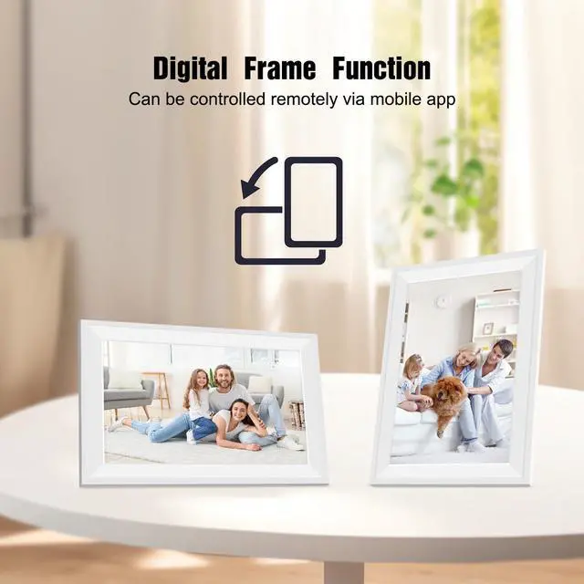 Alt view image 11 of 14 - 10.1" Smart Digital Calendar Wall Planner with Chore Charts and Meal Plan | 1280x800P IPS Touchscreen 32GB Storage Interactive Display Desk Calendar with Task Rewards for Family Schedules White