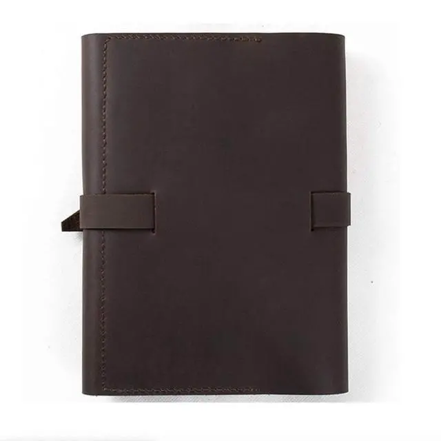 Alt view image 14 of 14 - PERSONALIZED LEATHER JOURNAL GIFT SET for Men & Women, Initials on Premium Leather Cover, Metal Pen, Refillable A5 Lined Paper Notebook, Leather Bound Vintage Diary, Travel Journals, Graduation Gifts