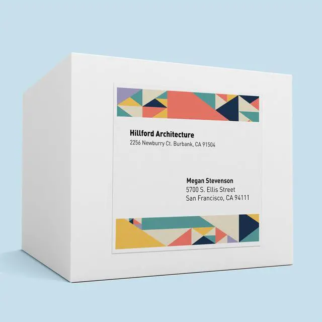 Alt view image 10 of 14 - Full Sheet Printable Shipping Labels, 8.5" x 11", White, 250 Blank Mailing Labels, Great for Packages, Product Merchandising, Organization, and More (95920)