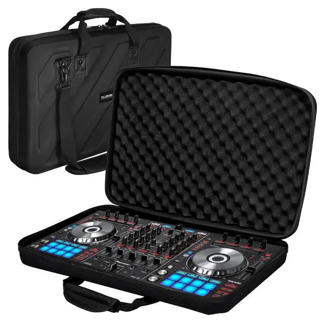 Alt view image 8 of 14 - Hard Case Compatible with Pioneer DJ Controller RX,SX,SX2,SX3/DDJ-FLX6/Denon MC7000 Protective Carrying Storage Bag,Blcak(l-27.2 x 15.7 x 4 Inch)