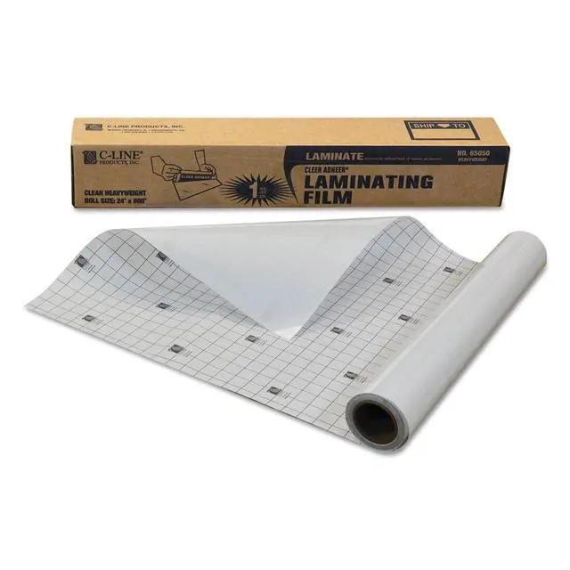 Alt view image 6 of 8 - 65050 Cleer Adheer Self-Adhesive Laminating Film, 2 mil, 24-Inch x 50 ft. Roll
