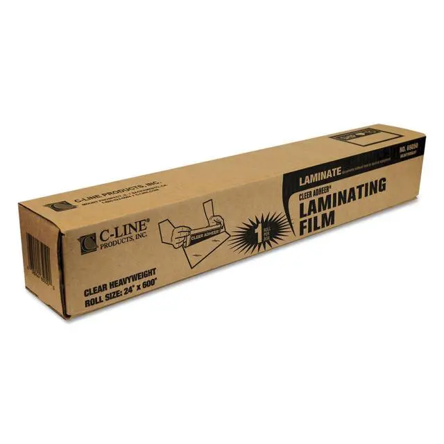Alt view image 5 of 8 - 65050 Cleer Adheer Self-Adhesive Laminating Film, 2 mil, 24-Inch x 50 ft. Roll