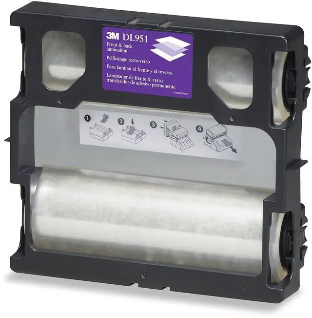 Alt view image 9 of 14 - Dual Laminate Refill Cartridge for Laminator Machine, Transparent