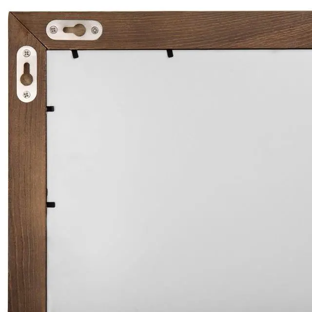 Alt view image 14 of 14 - 36x24 Large Chalkboard Sign Rustic Brown Wood Frame Menu Board | Rustic Brown Wood Frame, Erasable Surface, Large Format Display, Wedding Events, Restaurant Menu, Wall Hanging Decor