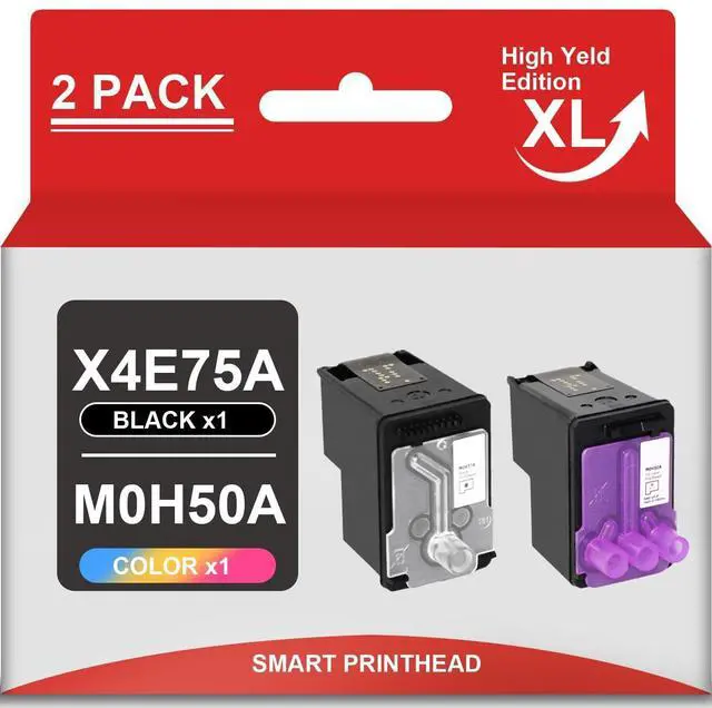 Alt view image 2 of 2 - X4E75A M0H50A Printhead (Black & Tri-Color) Replacement For hp Smart Tank Plus 651 Print Head, Compatible With hp 510, 511, 514, 515, 516, 517, 518, 519, 530, 531,532,533, 538, 615, 617 Series Printer