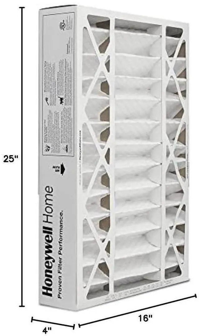 Alt view image 6 of 6 - 16x25x4 MERV 8, AC Furnace Air Filter, 1 PACK | (CF408F1625-1PKAM)(Actual Dimensions: 15.63 x 24.75 x 4.38 in.)
