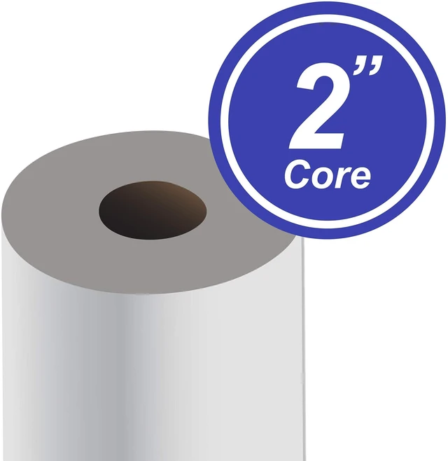 Alt view image 7 of 10 - Wide Format Paper 42" x 150' High Resolution Ink Jet Media Coated Bond Rolls 96 Bright with 2" core For Aqueous and Latex Printers. 1 Roll per Carton 24 LB