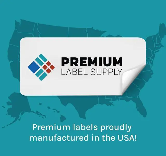 Alt view image 4 of 4 - Glossy White Sticker Labels 4" x 5" (4 per Sheet) (Glossy White for Laser Only, 400 Labels)