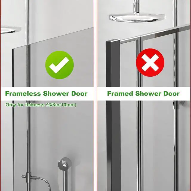 Alt view image 9 of 12 - Shower Towel Hooks, 7.5-Inch Extended Over Glass Shower Door Hanger for Towels & Robes, Rustproof Bathroom Towel Rack, 2-Pack (Silver, T Shape)