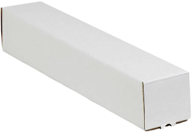 Alt view image 7 of 12 - AVIDITI Long Cardboard Boxes, 25"L x 3"W x 3"H, Pack of 25 | Poster Tube for Mailing and Storage of Blueprints, Artwork, Crafts, Long Art Holder, 25 inches