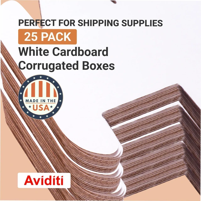 Alt view image 9 of 12 - AVIDITI Long Cardboard Boxes, 25"L x 3"W x 3"H, Pack of 25 | Poster Tube for Mailing and Storage of Blueprints, Artwork, Crafts, Long Art Holder, 25 inches
