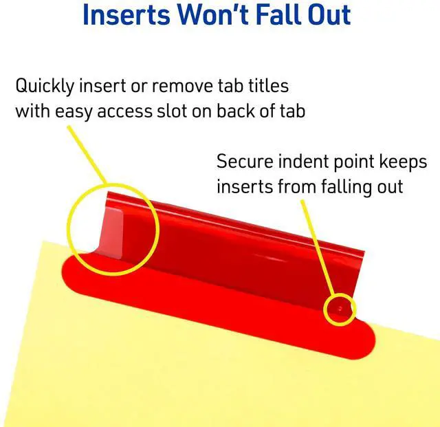 Alt view image 9 of 14 - Insertable Dividers for 3 Ring Binders, 8 Tabs per Set, Multicolor Big Tabs, Buff Paper with Gold-Reinforced Holes, Great for Organizing Reports, Projects, and More (48 Sets of 11111)