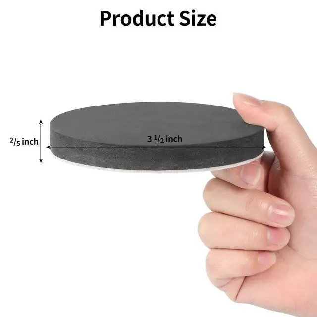 Alt view image 9 of 14 - Felt Furniture Sliders, 20pcs-3 1/2 Furniture Sliders for Carpet, Furniture Pads Hardwoods Floors, Heavy Furniture Movers Sliders, Reusable Moving Pads, Floor Protectors for Carpet