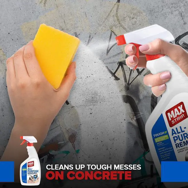 Alt view image 11 of 14 - All Purpose Paint Remover & Drip Cleaner, Multi-Surface, 22 oz