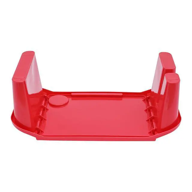 Alt view image 10 of 14 - 12 pcs Kids Lap Desk, Plastic Lap Bed Table with Side Pockets, Portable Breakfast Lap Storage Trays for Writing Eating Game Classroom (Red)