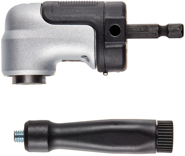 Alt view image 9 of 14 - Right Angle Drill Attachment, 12 in 90 Degree Drill Adapter, Compact 4-in-1 Modular FLEXTORQ Impact Ready Straight Flexible Shaft (DWAMRASETFT)