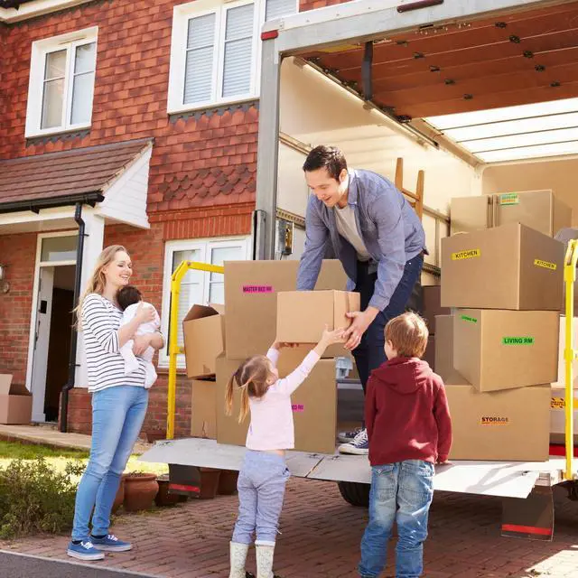 Alt view image 11 of 12 - Bigger Boxes Smart Moving Kit #1, 1 to 2 Bedroom | Medium & Large Boxes, 60 Moving Labels, Packing Paper & Packing Tape, Apartment Moving Kit