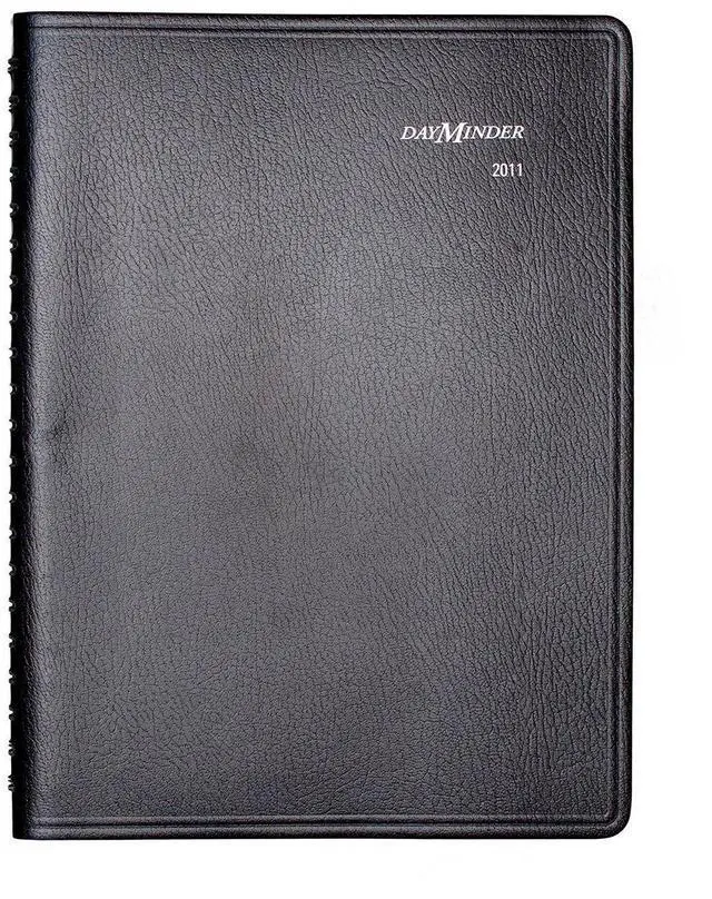 Alt view image 3 of 4 - G56000 Four-Person Group Daily Appointment Book, 7 7/8 x 11, Black, 2016