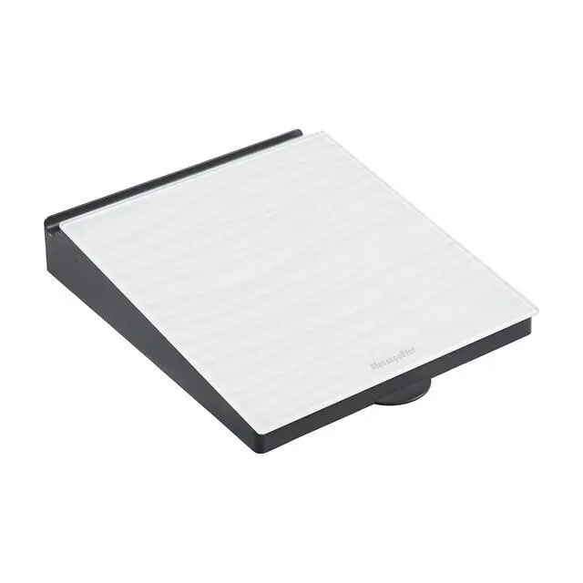 Alt view image 8 of 14 - MessageStor Dry-Erase Glass Board Memo Station, Desk Organizer, Waves