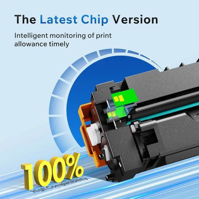 Alt view image 13 of 14 - 201A Toner Cartridge Compatible for HP 210A 201X (4-Pack) | Compatible for HP 210A Works with HP Color LaserJet Pro MFP M277dw M252dw M277c6 M277n M277 M252n (Black Cyan Magenta Yellow)