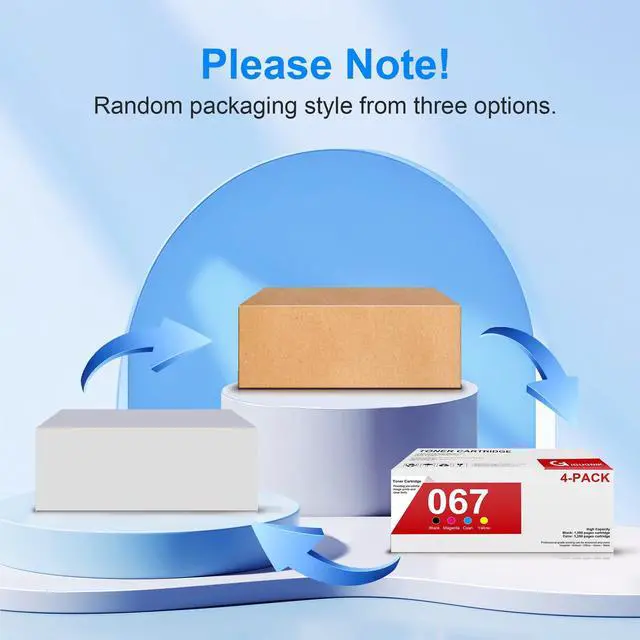 Alt view image 11 of 14 - 067 Toner Cartridge Compatible for Canon 067 Toner Cartridge Set for Canon 067 067H Toner Work with Canon ImageCLASS MF654Cdw LBP632Cdw MF656Cdw MF653Cdw LBP633Cdw Printer, 4 Packs of 067 Toner