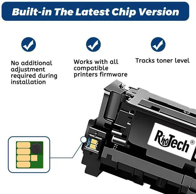 Alt view image 10 of 14 - 414A 414X Black Toner Cartridge W2020A with Chip for HP MFP m479fdw,2 Pack | Compatible for HP Color LaserJet Pro MFP M479fdw M479fdn M479fdw M454dw M454dn Printer Ink, No Fading,No Streak