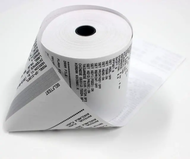 Alt view image 14 of 14 - 3 1/8" x 190' (50 POS Rolls) Bpa Free Thermal Receipt Printer Paper 318190
