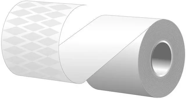 Alt view image 7 of 8 - TRK80 3-inch (80mm) Sticky Thermal Paper Rolls, 6 Pack - Compatible with TSP650IISK